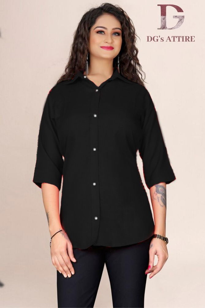 DGs Attire Regular Wear Wholesale Ladies Shirt Catalog